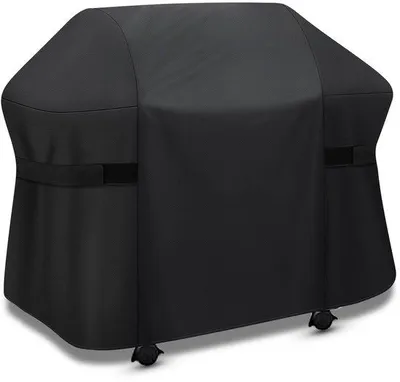 Immagine prodotto di Copertura resistente per barbecue da 129 cm, impermeabile, in PU, nera