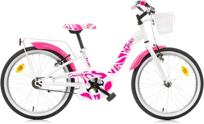 Obrázek produktu pro Dětské horské kolo Dino Bikes, 24 palců, 6 rychlostí, neonově oranžové