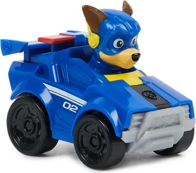 Zdjęcie produktu dla PAW Patrol PAW VHC Pup Squad Racers Movie Chase GML, Radiowóz, PAW Patrol, 3 lat(a), Plastik, Czarny, Niebieski