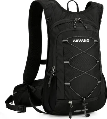 Produktbild von Fahrradrucksack, leichter Skirucksack, kleiner Wanderrucksack, MTB-Fahrradrucksäcke, 15 l, multifunktionaler Laufrucksack für Damen und Herren