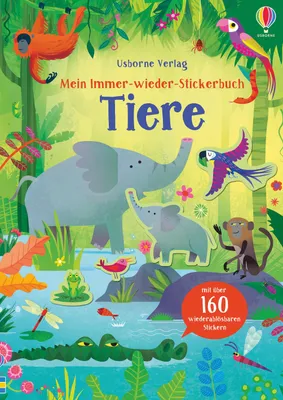 Produktbild von Mein Immer-wieder-Stickerbuch: Tiere
