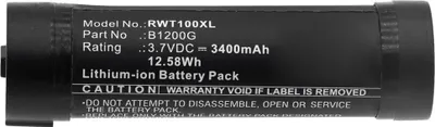 Immagine prodotto di CELLONIC 1x Batteria per Headset / Auricolare / Cuffie compatibile con RealWear CommWear HMT-1,B1200G – (3400mAh , 3.7V)