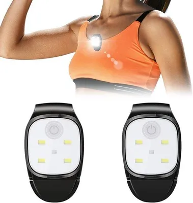 Produktbild von Nachtlaufleuchten - LED - Oplaadbar über USB - Reflexionsfähig - Sicherheitslicht - Lauftraining - Laufzubehör