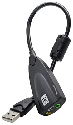 Immagine prodotto di Adattatore Audio Techstar® 5HV2, USB 2.0, 2 x Jack Audio 3.5mm, Microfono, LineOut, Surround Virtuale