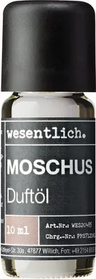 Produktbild von Moschus  10ml  von wesentlich.