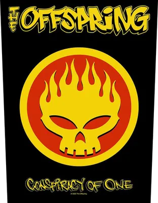 Obrázek produktu pro The Offspring - nášivka "Conspiracy Of One" RO13970 (One Size) (černá/žlutá/červená)