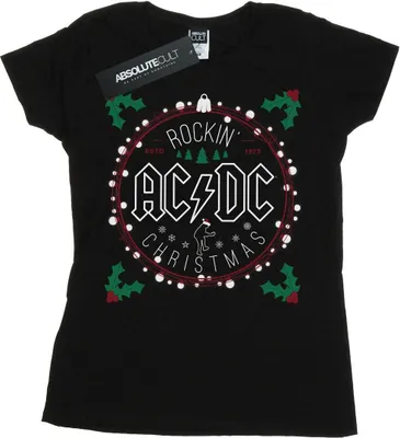 Image de AC/DC - T-shirt pour femme BI4487 (XL) (Noir)