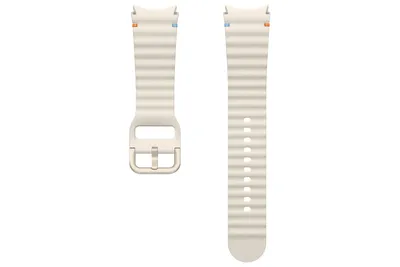 Produktbild von Samsung Original Watch7 Sportband für die Galaxy Watch 4 / 5 / 6 / 7 (20 mm) - M/L - Creme