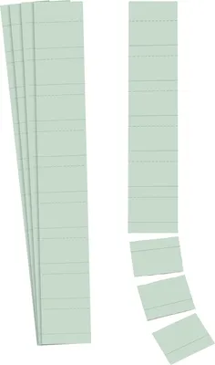 Produktbild von Ultradex Einsteckkarte Planrecord 140709 70x32mm grau 90 St./Pack.