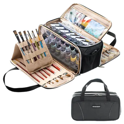 Productafbeelding van SFYBYHEART Kleurenset-tas, organizer voor kunstbenodigdheden, kleurenbox, tas voor kunstmaterialen