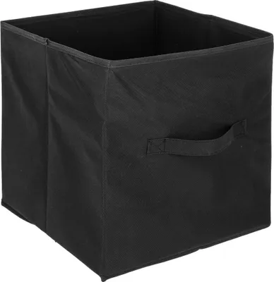 Produktbild von 5five Simply Smart Aufbewahrungskorb Mix N Modul Lane, Pappe, PP-Kunststoff, Schwarz, 31 x 31 cm, 130060