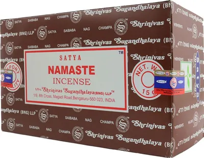 Produktbild von 12x 15g Räucherstäbchen - Satya - Namaste - Duftmischung