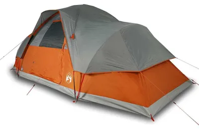 Image de vidaXL Tente familiale dôme 9 personnes orange étanche à l'eau