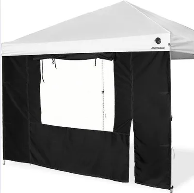 Produktbild von Famanu Seitenwand für Sonnenschutz - mit Tür und Fenster, 300 cm x 198 cm