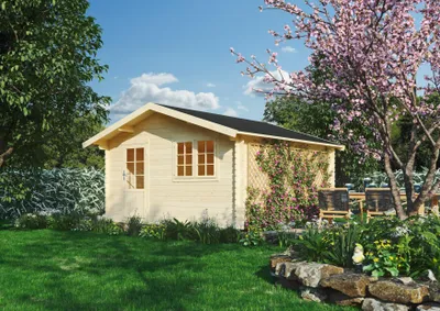 Produktbild von Gartenhaus Shelton I 3,90x3,90 m