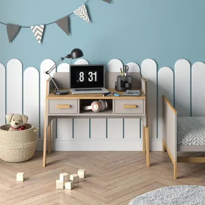 Obrázek produktu pro Pracovní stůl Vitalispa Malia Kašmír/Řemeselné 97 x 51 cm, Model 52191