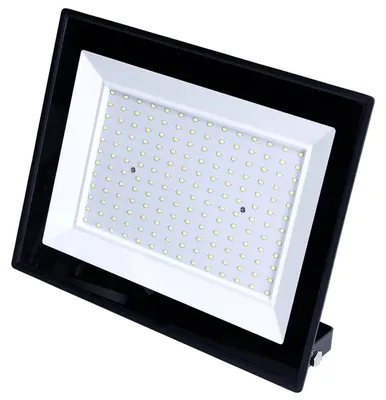 150 W LED-Projektor, schwarz, 20x20x15 cm, für Außenbereiche
