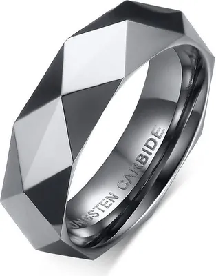 Produktbild von Wolfram Ring: Tungstenring facettiert 64 (20.3 mm Ø)