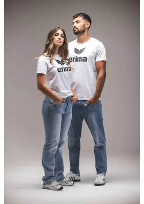 Produktbild von Erima Promo T-Shirt Weiß Junior - 128