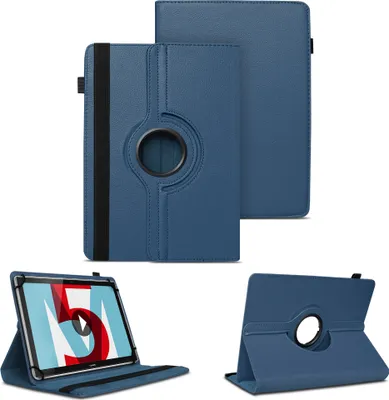 Produktbild von Tablet Tasche für XGODY P60 / P60 Pro Hülle Schutzhülle Cover 360 Drehbar CaseFarben:Blau