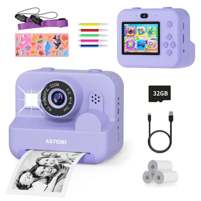 Zdjęcie produktu dla Aparat fotograficzny natychmiastowy, 12 MP, aparat do robienia zdjęć, kamera do zdjęć natychmiastowych lub