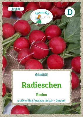 Produktbild von Radieschen Rodos | Radieschensamen von Grüne Fee