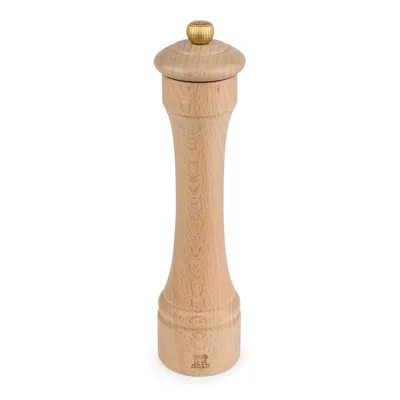 Obrázok produktu pre PEUGEOT Mlynček na korenie Mlynček na soľ Drevený ručný mlynček  HOSTELLERIE 22cm