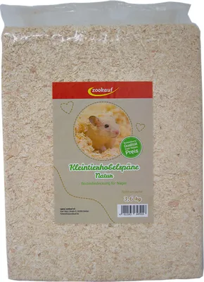 Produktbild von zookauf Kleintierhobelspäne Natur 3,6 kg