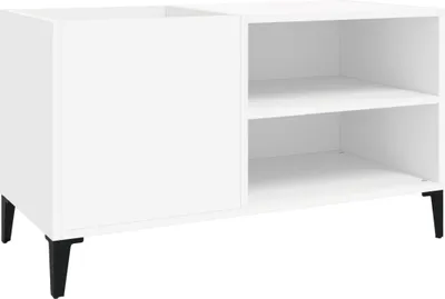 Obrázek produktu pro vidaXL Skříň na talíře bílá 84,5x38x48 cm odvozený výrobek ze dřeva