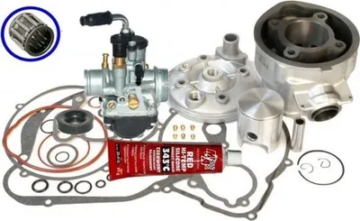 Produktbild von 70 Sport Zylinder Dichtung VERGASER KIT Set für Peugeot XPS 50 Trail SM Silber Zylinderkit Zylinderkit Zylinderkit