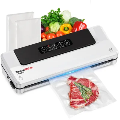 Vakuumiergerät mit 4 Modi, inkl. 5 Beutel und Schlauch