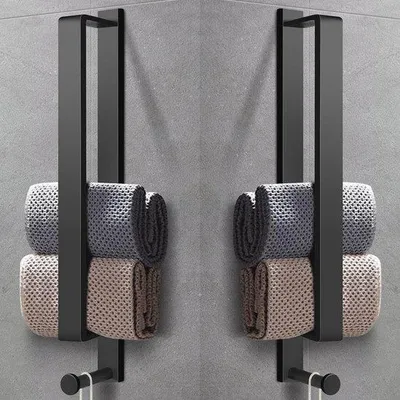 Produktbild von Famanu Handtuchstange Selbstklebend - Edelstahl, 43,5 cm - Für Bad und Küche