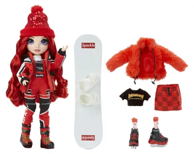 Produktbild von Rainbow High Ruby Anderson Wintermode-Puppe