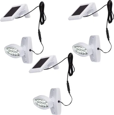 Produktbild von 3er Set LED Wandleuchten mit Bewegungsmelder