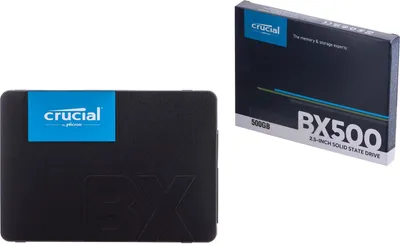 Obrázek produktu pro Crucial CT500BX500SSD1, 500 GB, 2.5", 550 MB/s, 6 Gbit/s