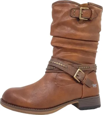 Image de Mustang Dames Élégant Bottes 1139624 marron