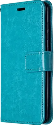 Produktbild von Mobigear Geldbörsen-Handyhülle für Samsung Galaxy A41 – Klapphülle – Blau