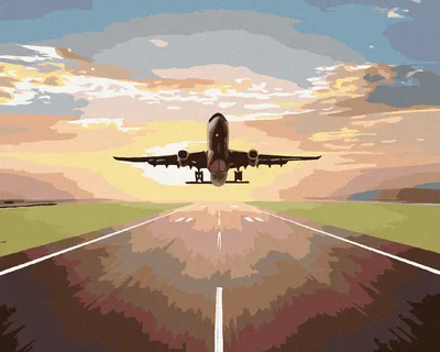 Image de Zuty - Peinture par numéros - LETÍME, 40 x 50 cm, sans cadre et sans toile tendue
