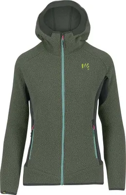 Produktbild von Karpos 80´s Fleece Mit Durchgehendem Reißverschluss Grün M Damen Grün M