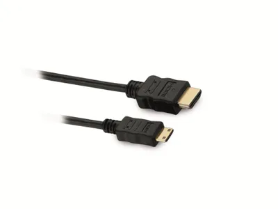 Produktbild von HDSUPPLY X-HC050-020E, 2 m, HDMI Typ A (Standard), HDMI Type C (Mini), Schwarz