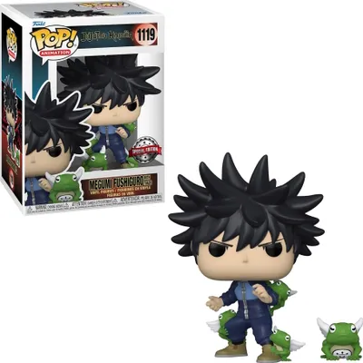 Produktbild von Jujutsu Kaisen - Megumi Fushiguro with Toads 1119 Special Edition - Funko Pop! Vinyl Figur