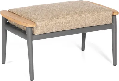 Produktbild von Sonnenpartner MONTGOMERY Hocker Fußhocker Sitzhocker Teakholz 48 x 77 x 44 cm