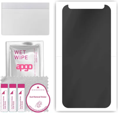 Produktbild von apgo Hydrogel Blickschutzfolie, Matt, kompatibel mit Meizu C9, Privacy Displayschutzfolie, Schutzfolie mit Positionierhilfe, Anti-Spy, kratzfest, einfache Montage