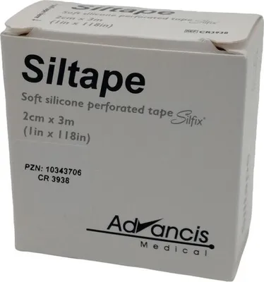 Produktbild von SILTAPE 2 cmx3 m Silikonpflaster