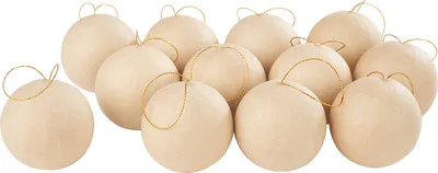 Produktbild von VBS Pappmaché Kugeln, 12 Stück, Ø ca.6 cm