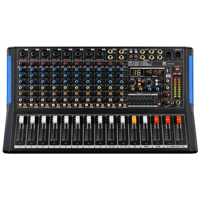 Obrázek produktu pro EK audio KW12-E 12kanálový výkonový mixážní pult s DSP efektovým procesorem