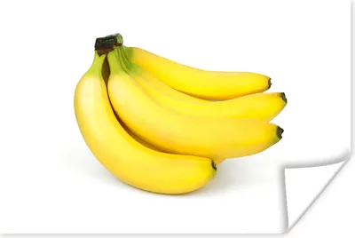 Produktbild von MuchoWow® Poster Banane - Gelb - Obst 30x20 cm - Plakate - Print