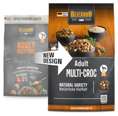 Image de Belcando Adult Multi-Croc nourriture sèche pour chiens 4 kg