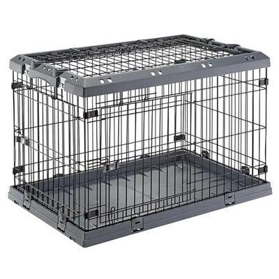Produktbild von Ferplast Hundekäfig Superior 90 92x58x62,5 cm Schwarz