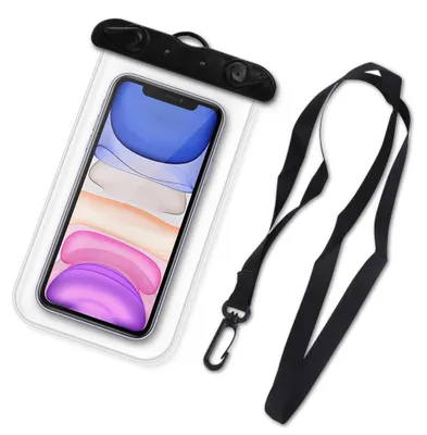 Produktbild von Hülle Wasserdicht für Apple iPhone 15 Pro Max Plus Tasche Wasser Schutzhülle Farben:Transparent